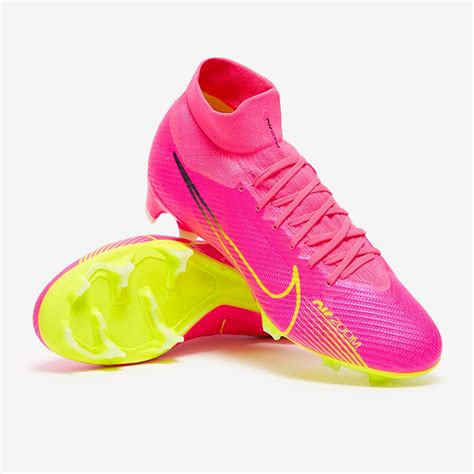 nike mercurial superfly fg fußballschuhe weiß volt pink schwarz|mercurial schuhe.